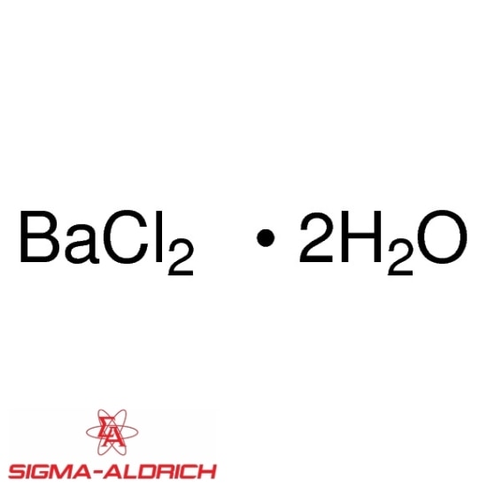 Sigma Aldrich 217565-100G Barium Chloride Dihydrate, ≥99%, ACS