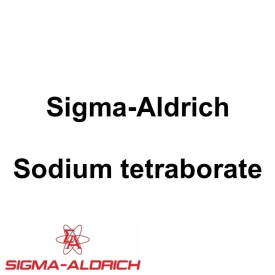 まっすぐな信頼 シリカ SP Aldrich 221732-100G Sodium Tetraborate (Borax, Fused) 99%, 100g