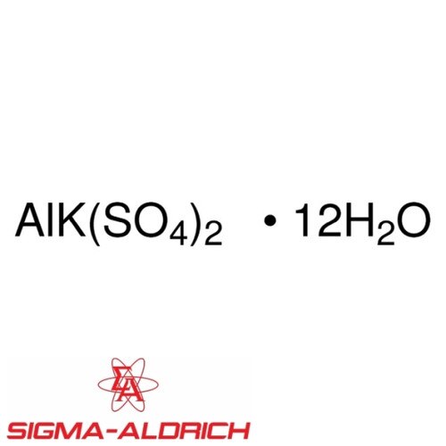 Sigma Aldrich A7210100G Aluminum Potassium Sulfate Dodecahydrate ≥98, Bio