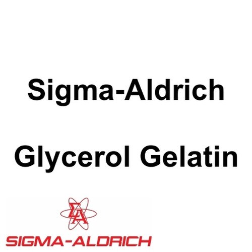 Sigma Aldrich GG110X15ML Glycerol Gelatin, Aqueous Slide Mounting Medium