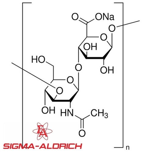 Sigma H5388100MG Hyaluronic Acid Sodium Salt from Rooster Comb, 100mg Poly