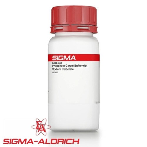 Sigma P4922100CAP PhosphateCitrate Buffer Capsules with Sodium Perborate