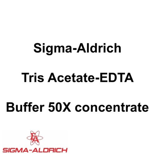 Sigma SRE00331L Tris Acetate EDTA Buffer 50X Concentrate for IVD Applicati