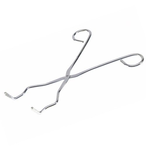 Humboldt® H23360 Polished Stainless Steel Crucible Tongs, Length 9Inches