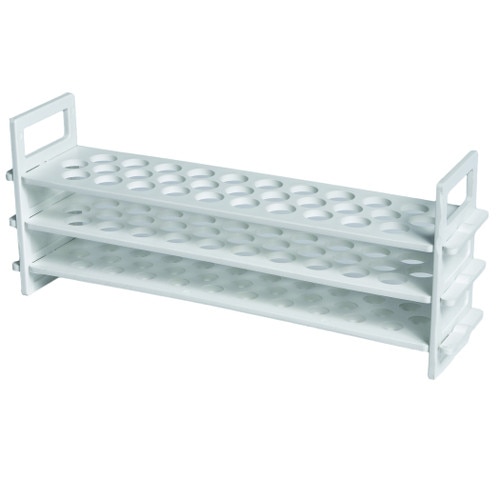 Tube Light Rack Plastic Test Tube Racks, 3-Tier, 18mm x 12 Tubes