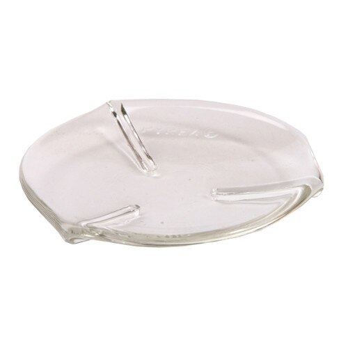 Corning® 9990125 PYREX® 125mm Ribbed Watch Glass / Beaker Cover