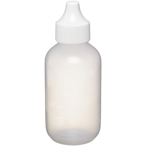 Wheaton® 211635 Plastic Dropper Bottle with Tip & Cap, 60mL, Natural LDPE,