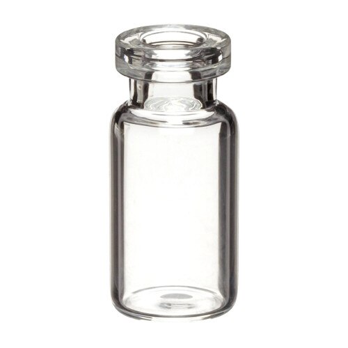 Wheaton® 223687 Clear Glass Serum Vial with 20mm Crimp Top Finish, 20mL