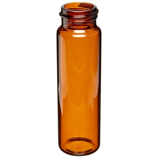 いページ Wheaton® 224812 Lab File™ 4mL Amber Glass Sample Vials without