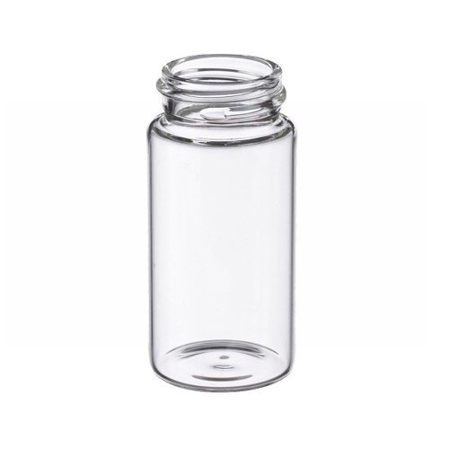 Wheaton 986532 Scintillation Vial, Glass, Without Screw Cap, Clear, 20mL