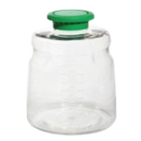 CapitolBrand® Autofil™ Plastic Media Bottles with SECUREgrasp™ Cap, Sterile